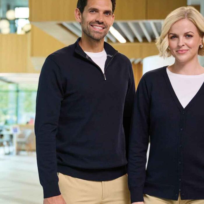 Brook Taverner Brook Taverner Copenhagen 1/4 Zip Jumper BK547 Brook Taverner Copenhagen 1/4 Zip Jumper Thumbnail
