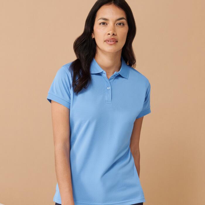 Henbury Lds Coolplus Polo Thumbnail